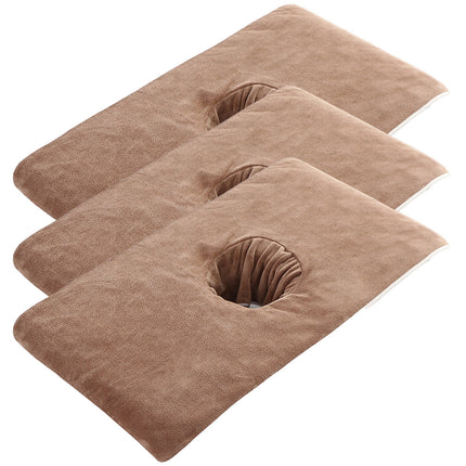 Thick Absorbent Massage Table Cover with Face Hole Soft Spa Beauty Salon Sheet
