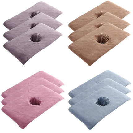 Thick Absorbent Massage Table Cover with Face Hole Soft Spa Beauty Salon Sheet