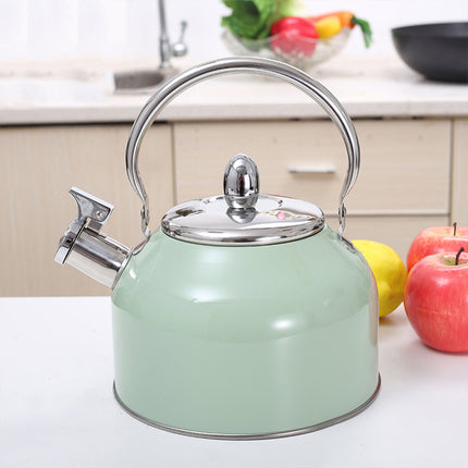 Stainless Steel Kettle 2.5L Household Water Boiler Anti Scalding Tea Pot Durable