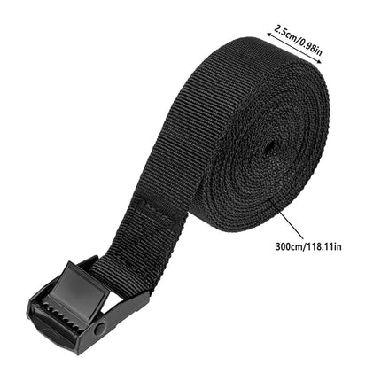 1 Pair Roof Rack Tie Down Straps for Canoe Kayak Surfboard Bicycle High Strength