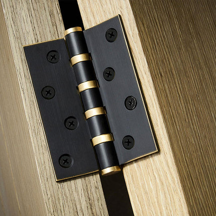 Flat Door Hinge 4 Inch Silent Bearing Hinge Stainless Steel Hardware for Cabinet
