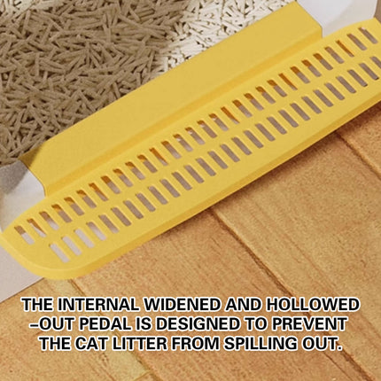 Large Enclosed Cat Litter Tray With Door Anti Splash Odour Control Cat Toilet Box