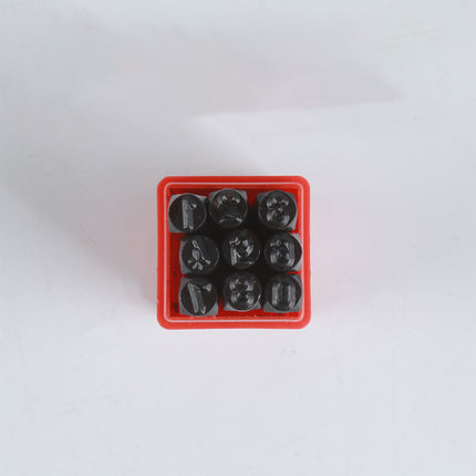 Punch Stamp Set 4MM Steel Letter Number Stamping Tool Kit For Metal Leather Wood