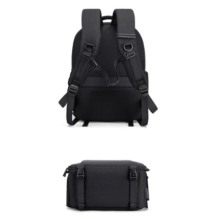 Outdoor Portable Double Shoulder Digital Camera Bag Water Resistant Shockproof