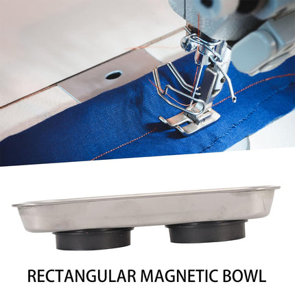 Stainless Steel Strong Grip Bowl Tool Tray Set for Garage and Workshop Storage