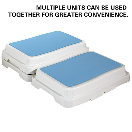 Bathroom Anti Slip Foot Stool Durable for Shower Bathtub Toilet Safety Use