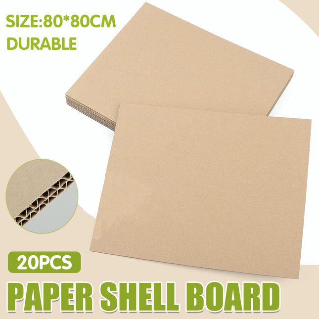 20PCS Cardboard Shipping Box Packaging Corrugated Mailer Board Sturdy Durable