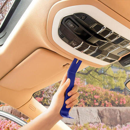 12Pcs Car Trim Removal Tool Auto Hand Tools Pry Bar Dash Panel Door Interior Kit