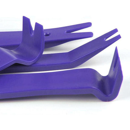 12Pcs Car Trim Removal Tool Auto Hand Tools Pry Bar Dash Panel Door Interior Kit