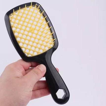 Hollow Hair Comb Fluffy Styling Makeup Comb for Volumizing and Texturizing Hair