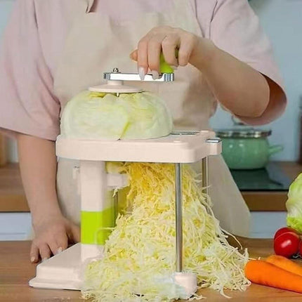 Hand Crank Vegetable Cutter Shredder Cabbage Slicer Household Grater Tool