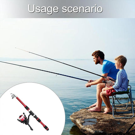 Ultra Short Pocket Portable Fishing Rod Compact Short Rod for Travel Angling
