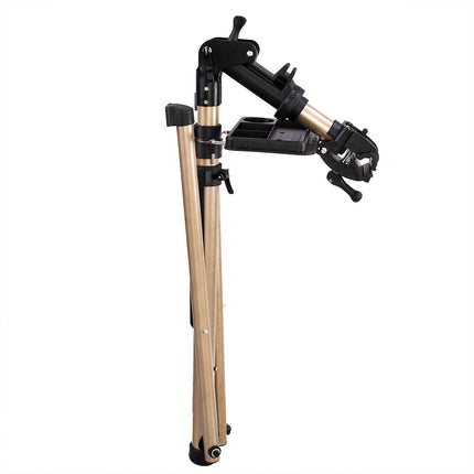 Foldable Aluminium Bike Repair Stand Champagne Gold