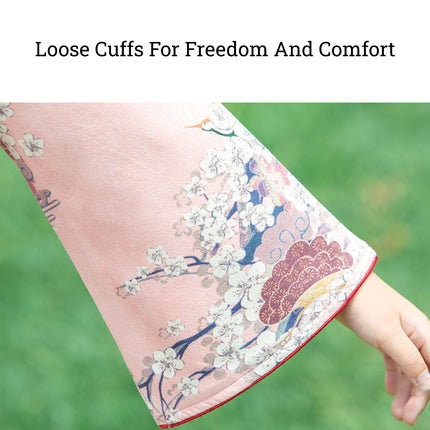 Spring New Long Sleeve Improved Cheongsam Dress