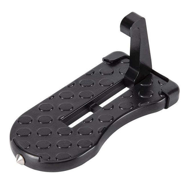 2xVehicle Access Roof Of Car Door Step Doorstep Rooftop Latch Pedal Hook Folding - Aimall