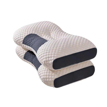 1/2X Contour Pillow Neck Support Orthopedic Cervical Pillow Anti Bacteria Sleep