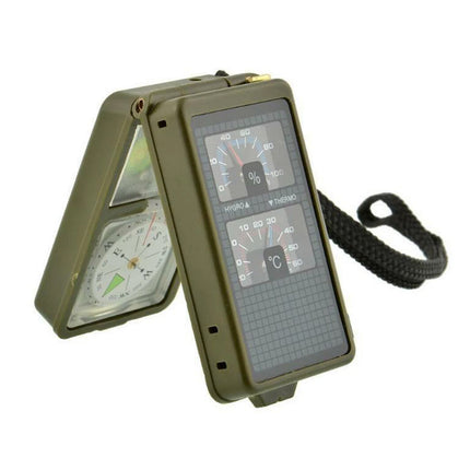 10 in 1 Multifunctional Compass for Outdoor Survival Hiking Camping Navigation
