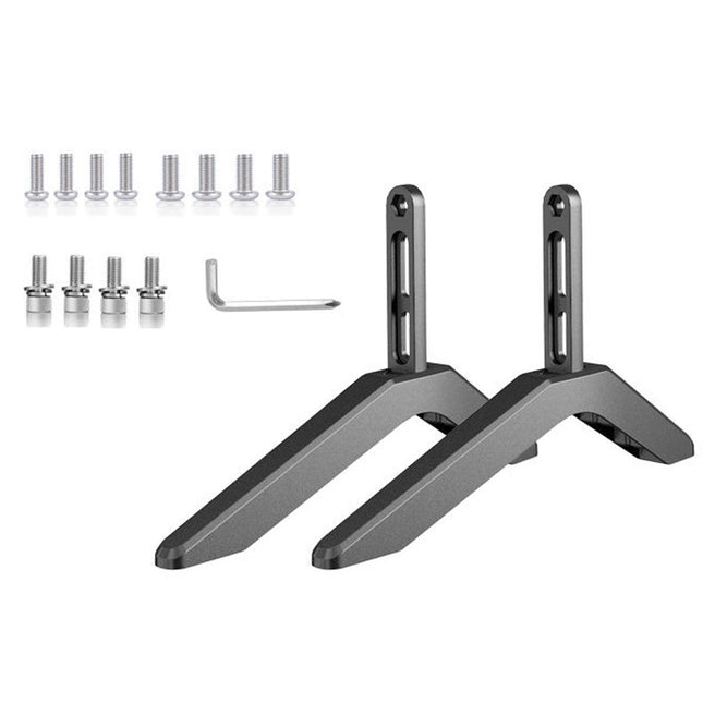 Universal Table Top TV Stand Leg Mount For Led Lcd Screen 32-65inch Bracket