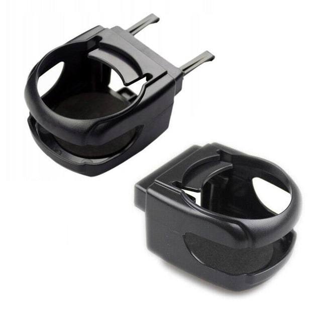 Car Cup Holder Air Vent Drink Mount Black Clip-On Can Bottle Holder for Vehicle Black