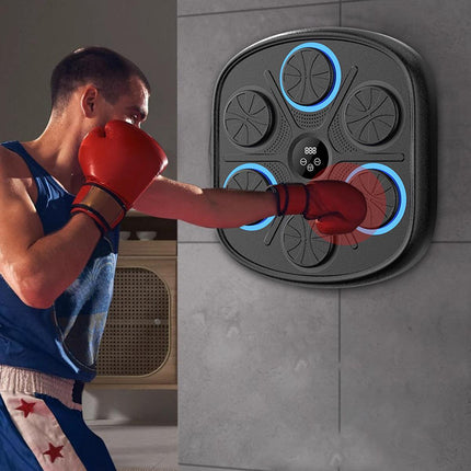 Smart Bluetooth Electronic Music Boxing Wall Target Training Punching Machine