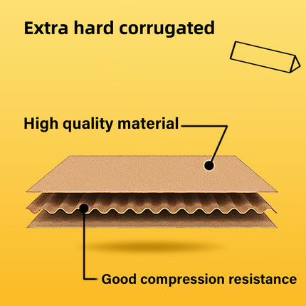20pcs Triangular Carton Packing Box Express Mailing Box For Fragile Items
