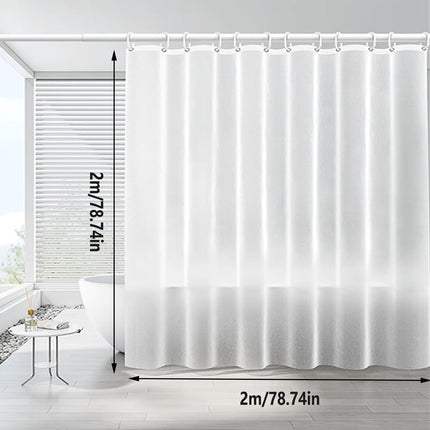 PEVA Shower Curtain Waterproof Quick Drying Bathroom Partition Curtain Shower