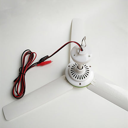 Portable 12V Ceiling Fan 3 Blade 0.7Amp Hq Caravan Camping For Solar Power