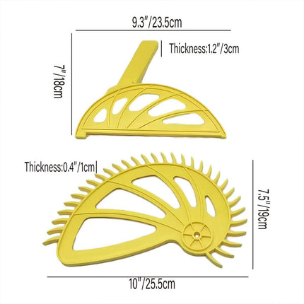 Premium Hedgehog Push Stick Woodworking Guide Tool for Table Saw Cutting