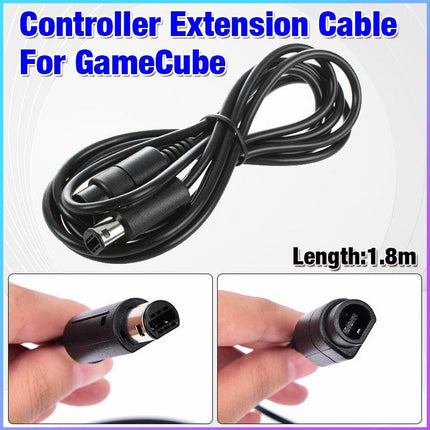 1.8m Controller Extension Cable Cord for Nintendo GameCube NGC Controller - Aimall