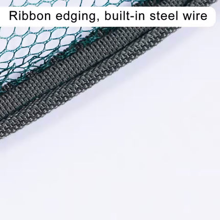 Open Folding Fishing Net Round Fishnet Portable Fish Pocket for Outdoor Angling