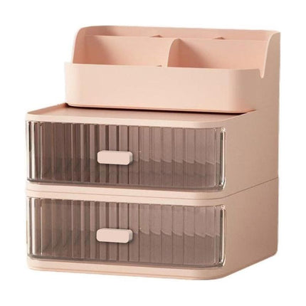 Drawer Storage Box Stationery Cosmetic Organizer Multi Purpose Desktop Holder