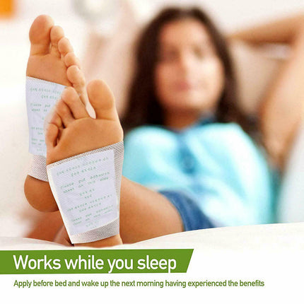 10-300 Ginger Herbal Detox Foot Patches for Slimming & Cleansing