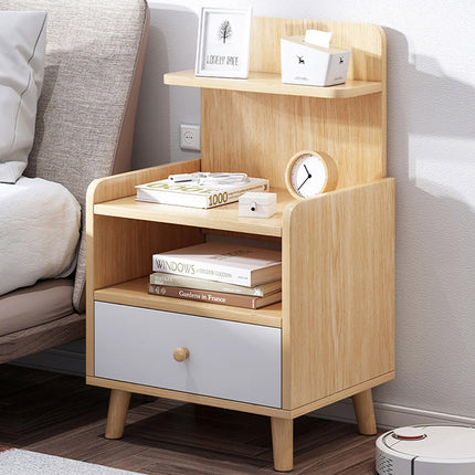 Bedside Cabinet Simple Economy Storage Organizer Cabinet Space Saving Durable
