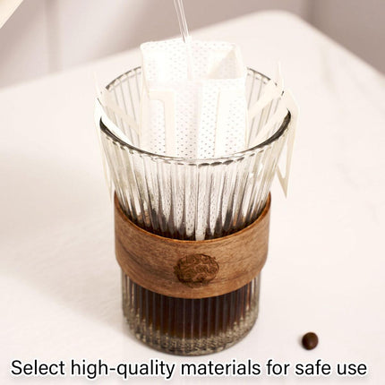 100pcs Hanging Ear Coffee Filter Hand Brew Drip Bag Disposable Coffee Filter
