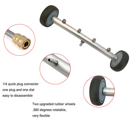 High Pressure Washer Surface Cleaner Attachment For Floor Car Chassis Cleaning
