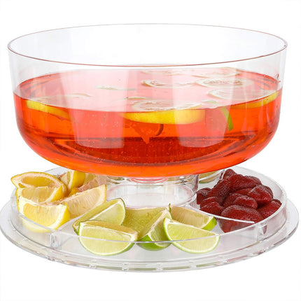 Multi Function Minimalist Cake Stand Salad Bowl Fruit Platter For Picnic Party
