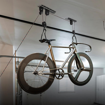 Adjustable Bicycle Ceiling Hanging Rack Bike Storage Hook Wall Mounted Holder Frame