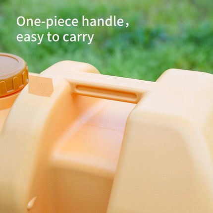 30L Camping Water Storage Tank with Soap Dispenser Leak Proof Easy to Carry