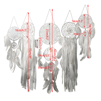 INS Style 5-Piece Home Decor Wall Hanging Easy to Install Bohemian Minimalist