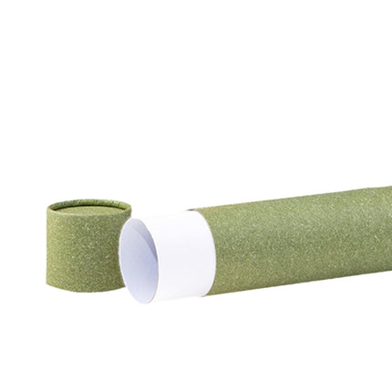10PCS Incense Paper Tubes 200g Capacity 2 Colours Durable Thickness Material