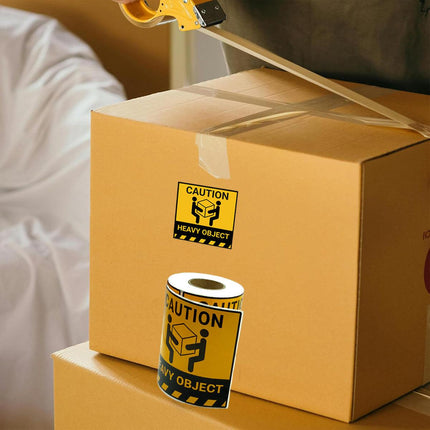 Heavy Duty Warning Label Stickers Handle With Care 300PCS 4.7inch Packaging