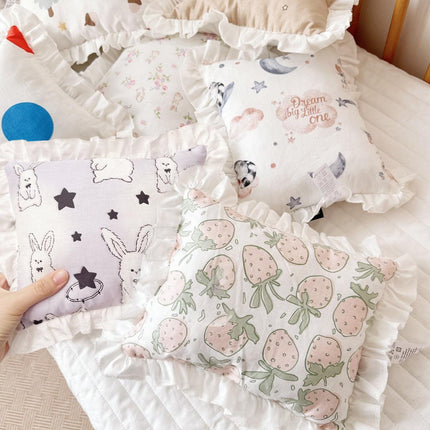 Lace Cat Pillow Soft Pet Cushion for Sleeping Comfortable Kitty Bed Cushion