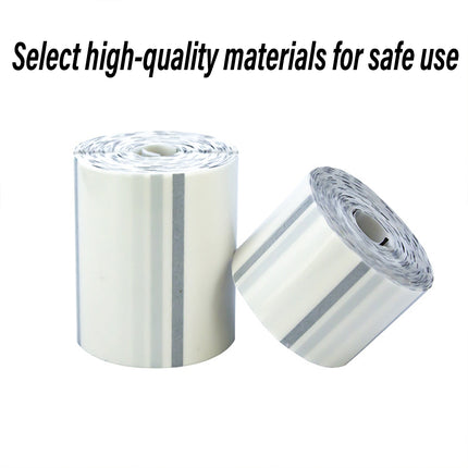 Transparent Thermal Label Printer Paper Roll Self Adhesive 220pcs Per Roll