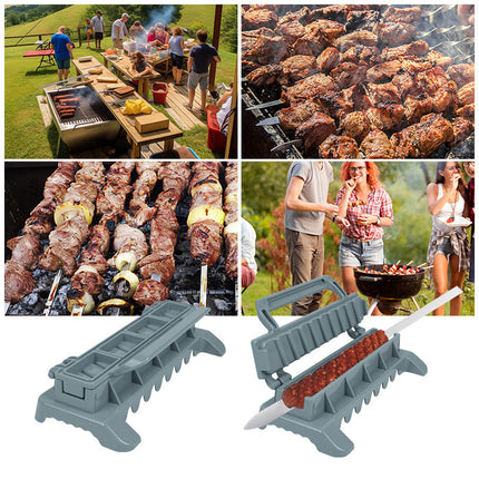 Foldable Barbecue Mold Grill Accessories Non Stick Heat Resistant Durable