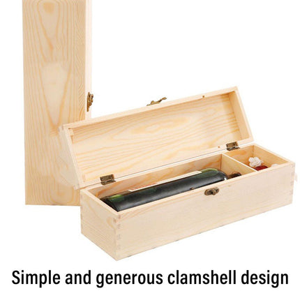 6pcs Red Wine Wooden Gift Box Packaging Storage Box for Wine Bottle Gifts