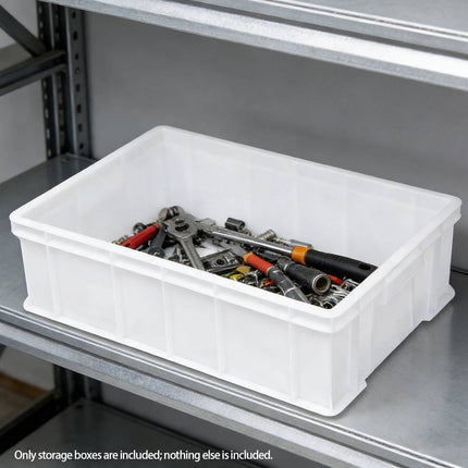 2PCS Rectangular Thickened Plastic Storage Box