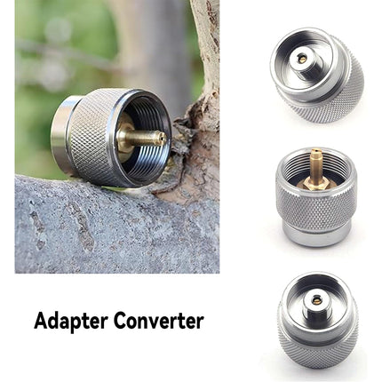 4PCS Gas Furnace Interface Converter Leak Proof for Camping Stoves Lights Grills