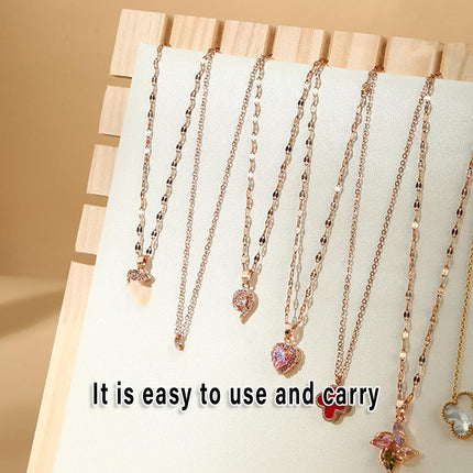 Jewellery Display Rack Necklace Hanging Organiser Jewellery Storage Rack Stand