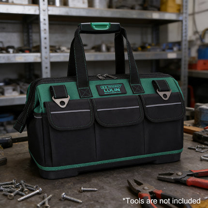 Multifunction Tool Bag Portable Durable Large Capacity Electrician Work Tote
