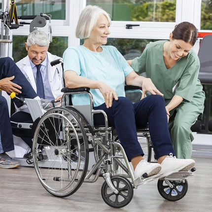 4 PCS Wheelchair Front Wheel Accessory With Bearing Wear Resistant Durable